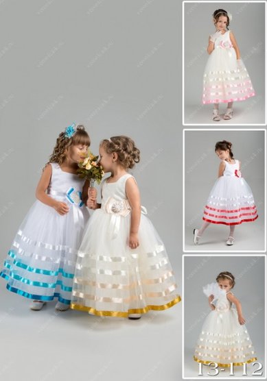 Детское платье 13-112-К23963 - Свадебный салон Княжеская свадьба