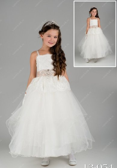 Детское платье 13-054-К23964 - Свадебный салон Княжеская свадьба