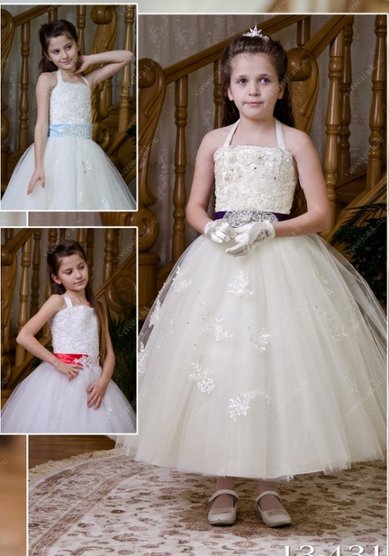 Детское платье 13-341-К23968 - Свадебный салон Княжеская свадьба