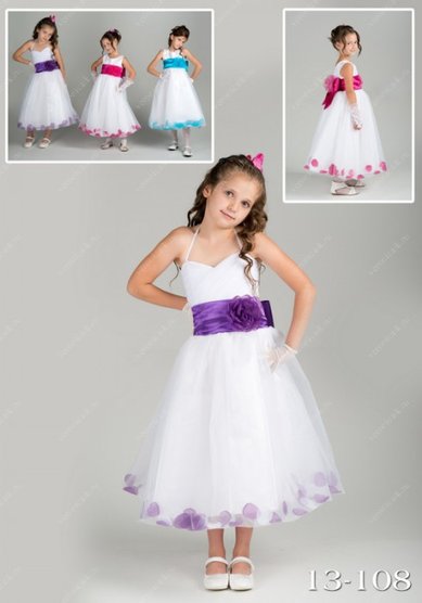 Детское платье 13-108-К23970 - Свадебный салон Княжеская свадьба