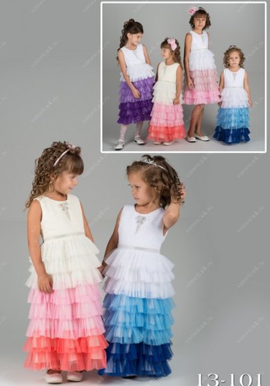Детское платье 13-101-К23971 - Свадебный салон Княжеская свадьба