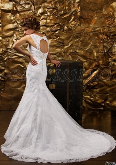 Свадебное платье Пегги-B25815 - Мир свадебной моды Bellissimo