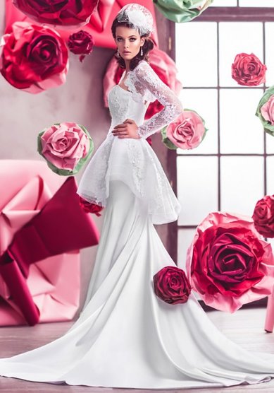 Свадебное платье Гладиолус-A26861 - Дом свадебной и вечерней моды Anna Bogdan