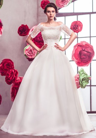 Свадебное платье Лотос-A26862 - Дом свадебной и вечерней моды Anna Bogdan