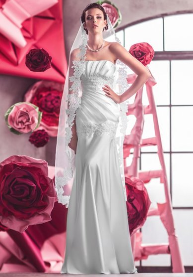 Свадебное платье Вербена 1628-A26895 - Дом свадебной и вечерней моды Anna Bogdan