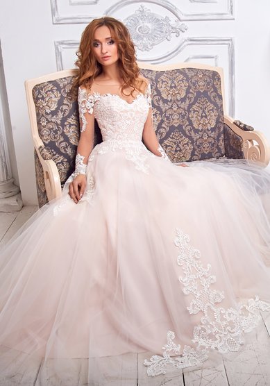 Свадебное платье Эстель-V26943 - Бутик VENDI