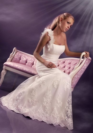 Свадебное платье Эстель-V26943 - Бутик VENDI
