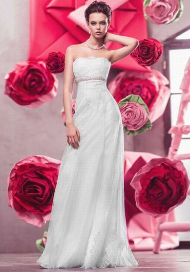 Свадебное платье 1616 Ирис-A27228 - Дом свадебной и вечерней моды Anna Bogdan