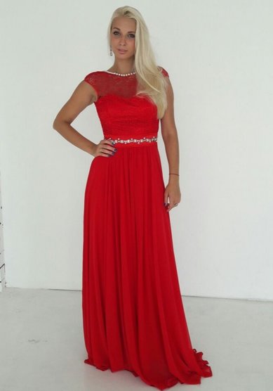 Вечернее платье Жемчужина-V27636 - Бутик VENDI