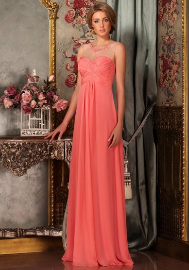 Вечернее платье Дженет-V27637 - Бутик VENDI