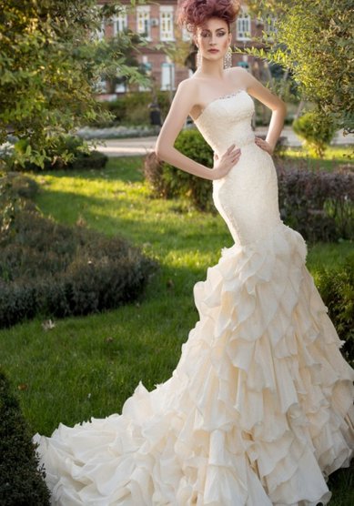 Свадебное платье Брэнда-И29767 - Свадебный салон Ирина Люкс