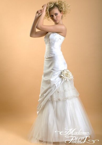 Свадебное платье Laura-M32006 - Свадебный аутлет Madame Pokhil