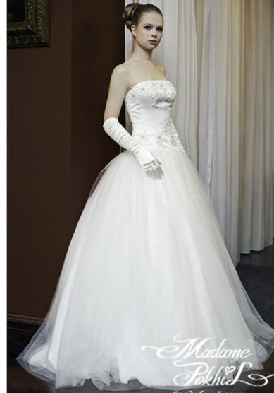 Свадебное платье Flocont de neige 1091-2-M32013 - Свадебный аутлет Madame Pokhil