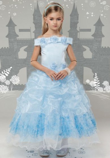 Детское платье Подснежник-S32338 - Свадебный салон Sharmel