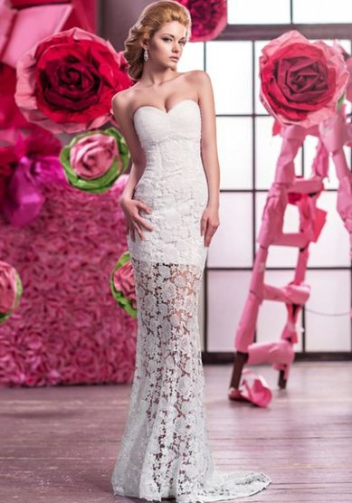 Свадебное платье Нолина 1706-A32607 - Дом свадебной и вечерней моды Anna Bogdan