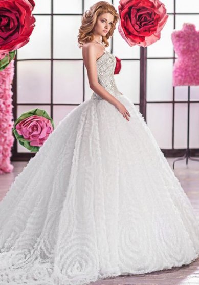 Свадебное платье Луноцвет 1719-A32619 - Дом свадебной и вечерней моды Anna Bogdan