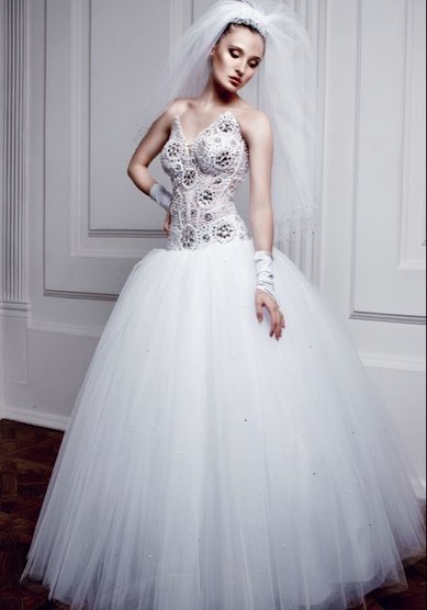 Свадебное платье Констанция-S34336 - Свадебный салон Sharmel