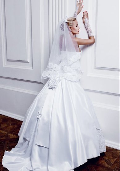 Свадебное платье Дюпон-S34338 - Свадебный салон Sharmel