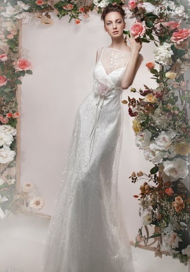 Свадебное платье Розовая камелия-С34359 - Свадебный салон Счастливый Случай