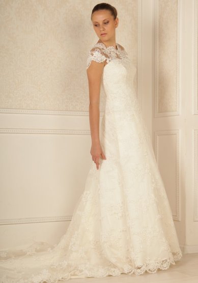 Свадебное платье Итальянка(46-48 размер)-В34676 - Свадебный салон Венера