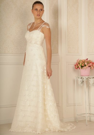 Свадебное платье Полина-2-В34677 - Свадебный салон Венера