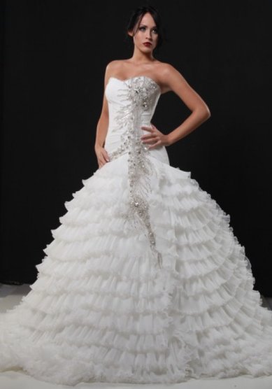 Свадебное платье Антония-S35081 - Свадебный салон Sharmel