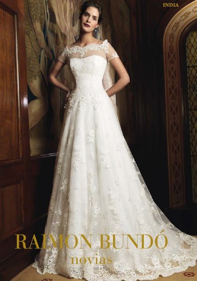 Свадебное платье INDIA-W35657 - Свадебный бутик WonderWhite