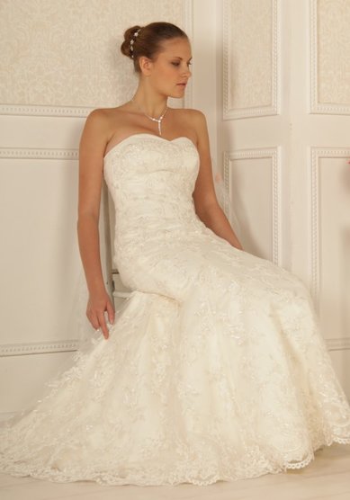 Свадебное платье Русалка-В35841 - Свадебный салон Венера