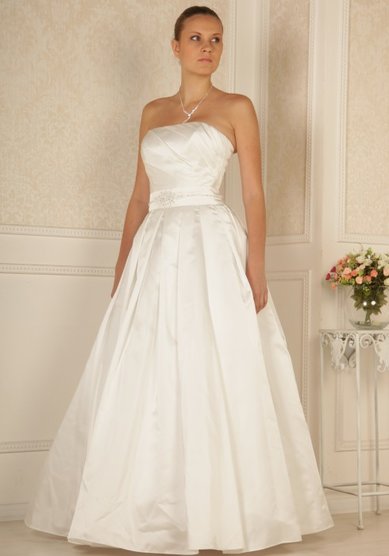 Свадебное платье Татьянка (атласное)-В35845 - Свадебный салон Венера