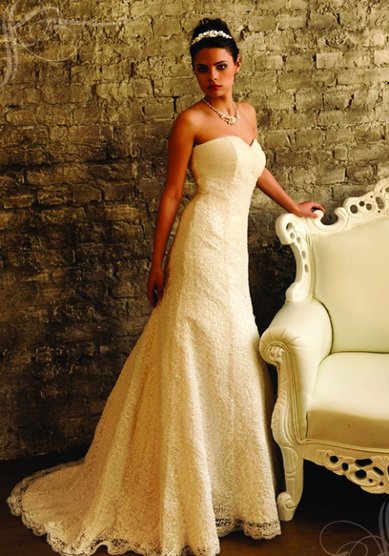 Свадебное платье Европа-S35962 - Свадебный салон Sharmel