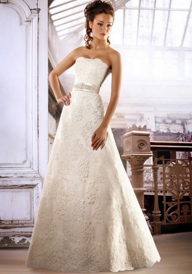 Свадебное платье Франсуаза-A36221 - Салон свадебных и вечерних платьев Anna Dress