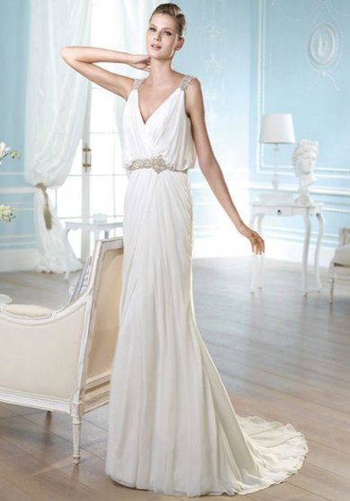 Свадебное платье HACINE-L36342 - Свадебный салон La Sposa De La Rosa - закрыт