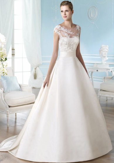 Свадебное платье HARO-L36371 - Свадебный салон La Sposa De La Rosa - закрыт
