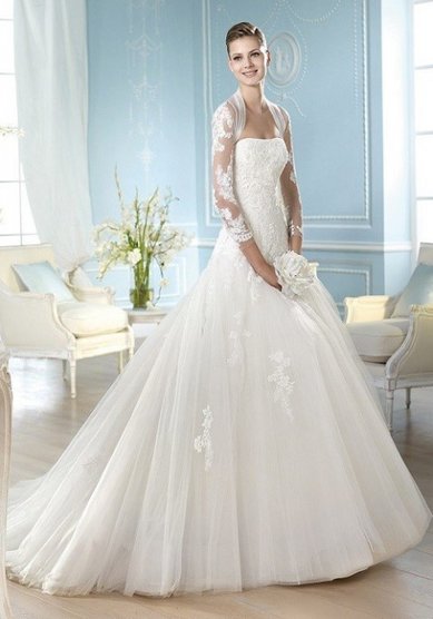 Свадебное платье HALIVERT-L36409 - Свадебный салон La Sposa De La Rosa - закрыт