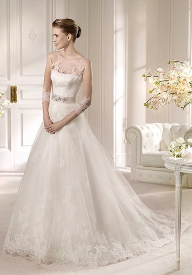 Свадебное платье AMADA-L36418 - Свадебный салон La Sposa De La Rosa - закрыт