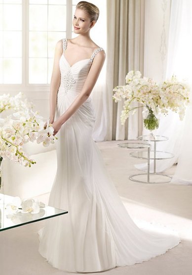 Свадебное платье AVILA-L36421 - Свадебный салон La Sposa De La Rosa - закрыт