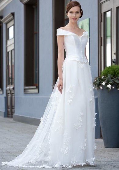 Свадебное платье Bergamo-A36861 - Свадебный салон ART PODIUM