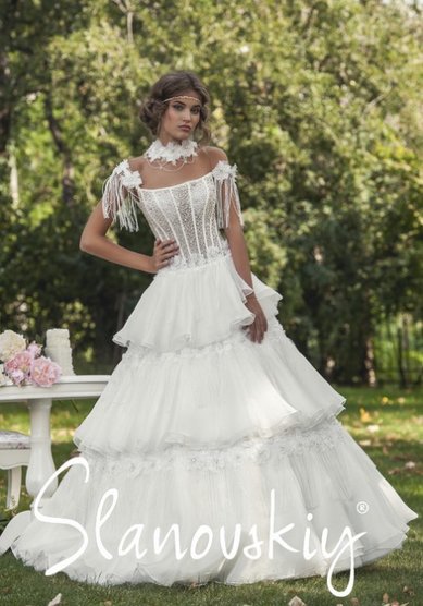 Свадебное платье 13001-S36945 - Свадебный салон Slanovskiy (м. Ул. Подбельского)
