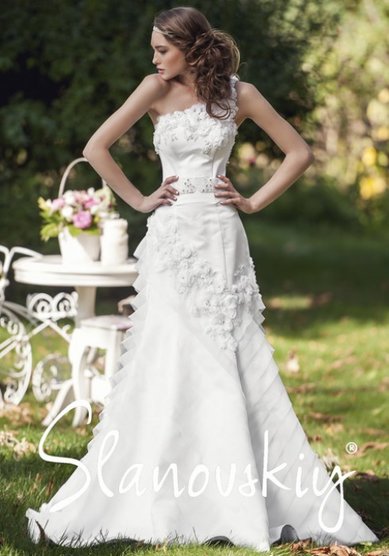 Свадебное платье Slanovskiy 13015-S36984 - Свадебный салон Slanovskiy