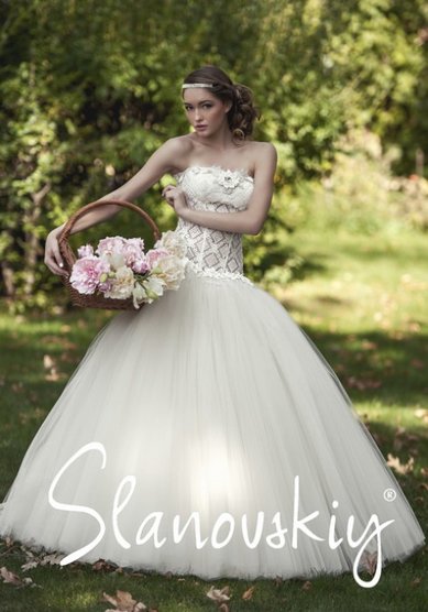Свадебное платье Slanovskiy 13020-S36990 - Свадебный салон Slanovskiy