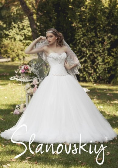 Свадебное платье Slanovskiy 13031-S37025 - Свадебный салон Slanovskiy