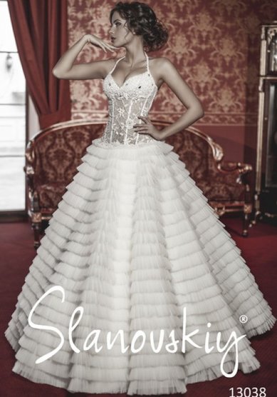Свадебное платье Slanovskiy 13038-S37052 - Свадебный салон Slanovskiy