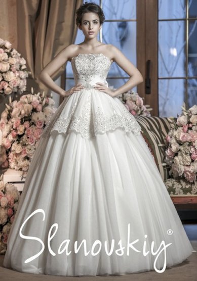 Свадебное платье Slanovskiy 13040-S37056 - Свадебный салон Slanovskiy