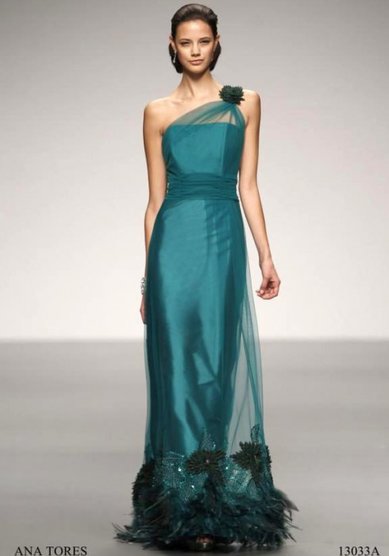 Вечернее платье Ana Torres 13033-L37072 - Свадебный салон La Sposa De La Rosa - закрыт