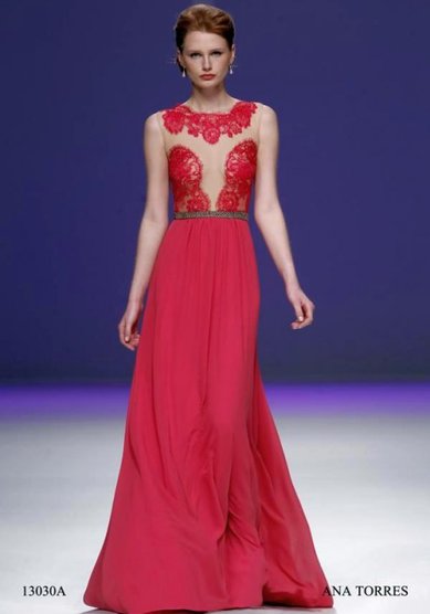 Вечернее платье Ana Torres 13030-L37073 - Свадебный салон La Sposa De La Rosa - закрыт