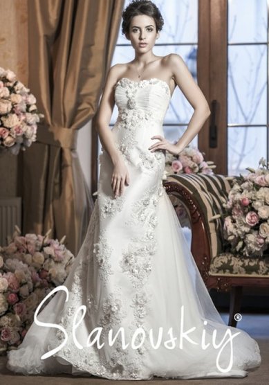 Свадебное платье Slanovskiy 13059-S37108 - Свадебный салон Slanovskiy