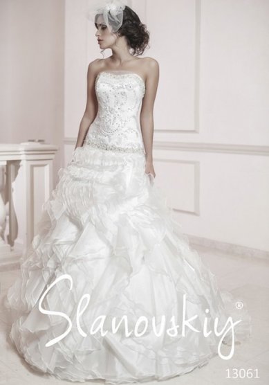 Свадебное платье Slanovskiy 13061-S37109 - Свадебный салон Slanovskiy