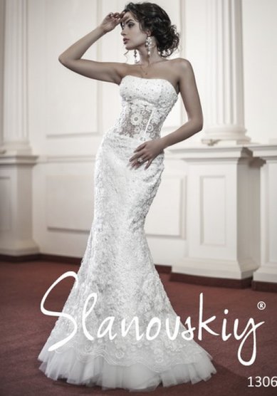 Свадебное платье Slanovskiy 13065-S37114 - Свадебный салон Slanovskiy