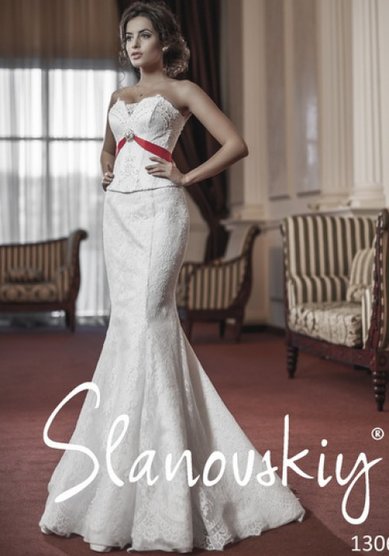 Свадебное платье Slanovskiy 13068-S37118 - Свадебный салон Slanovskiy