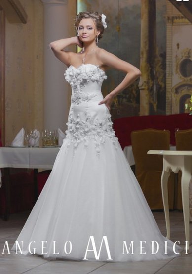 Свадебное платье 012-S37125 - Свадебный салон Slanovskiy (м. Ул. Подбельского)